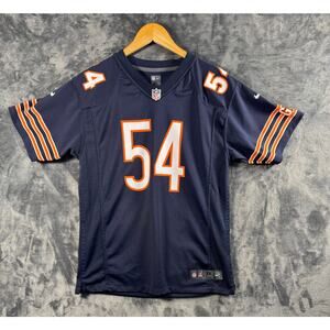 Y2K Nike On Field Chicago Bears Brian Urlacher #54 Jersey Big Boys XL Navy Blue